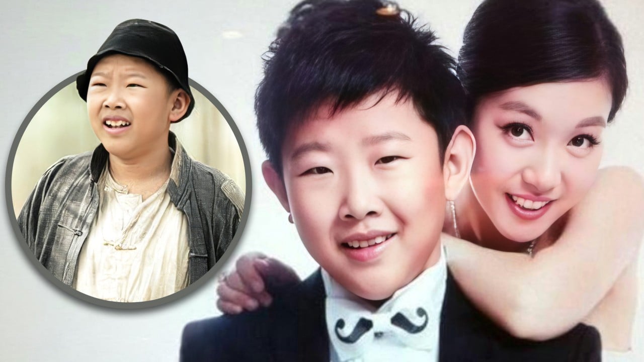 China actor who stopped growing at 9 faces mockery over wedding photos called ‘mother and son’