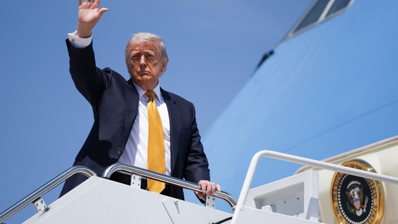 Trump flies to Beijing, Nvidia’s Huang joins trip at last minute