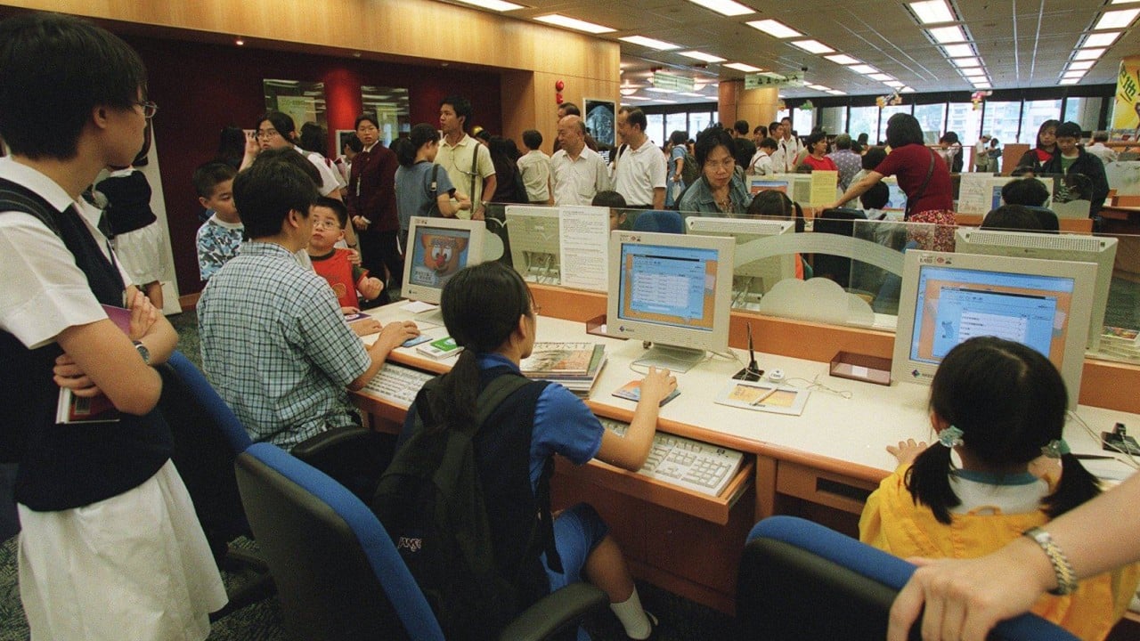 Hong Kong’s HK$690 million Central Library opens in Causeway Bay in 2001 – SCMP archive