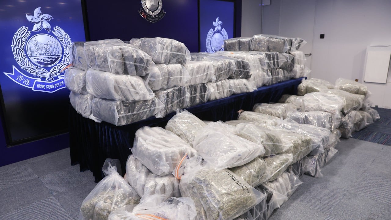 Police arrest 3 and seize HK$100 million in cannabis buds in beach raid
