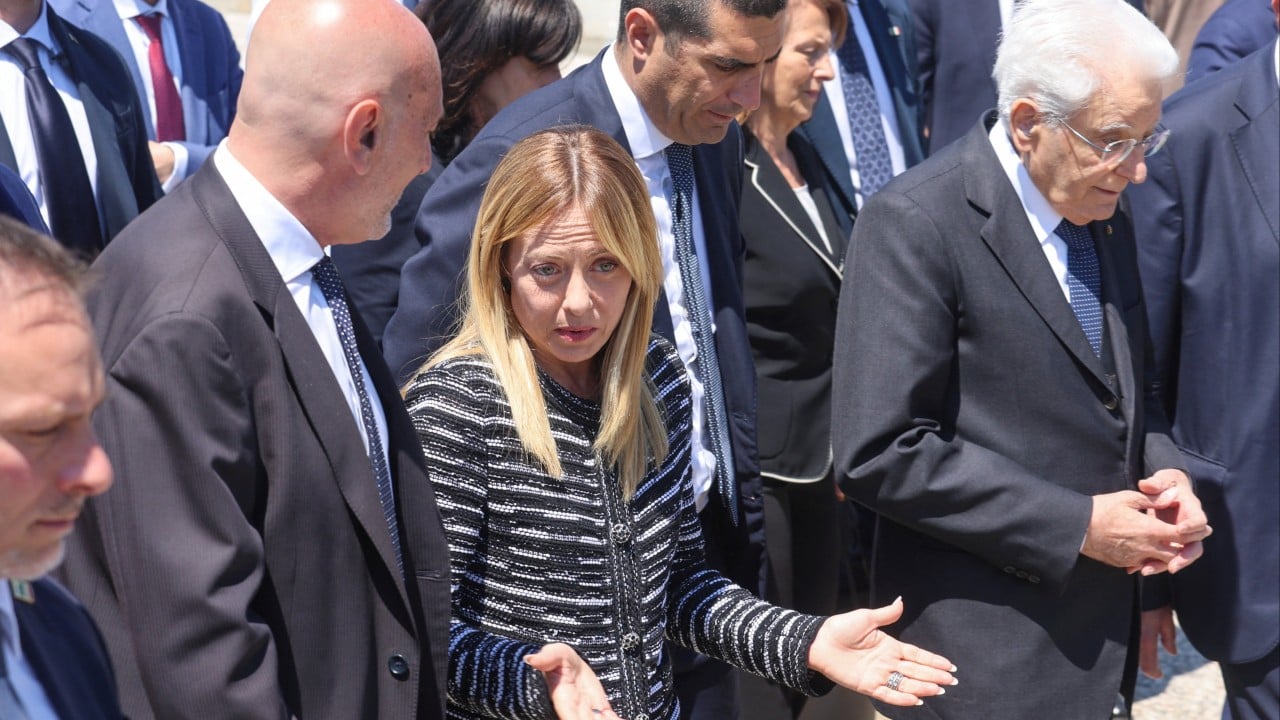 Italian PM Giorgia Meloni meets victims of Modena car incident Italian Prime Minister Giorgia Meloni on Sunday visited people wounded by a driver with a history of mental health problems who ran over several pedestrians in northern city of Modena.
Hundreds gathered in the evening at the call of the citys mayor to unite against those who want to divide and sow hatred after some far-right politicians tried to tie the incident to immigration.
The driver, a 31-year-old Italian man of Moroccan heritage, hit several people in central Modena before crashing...