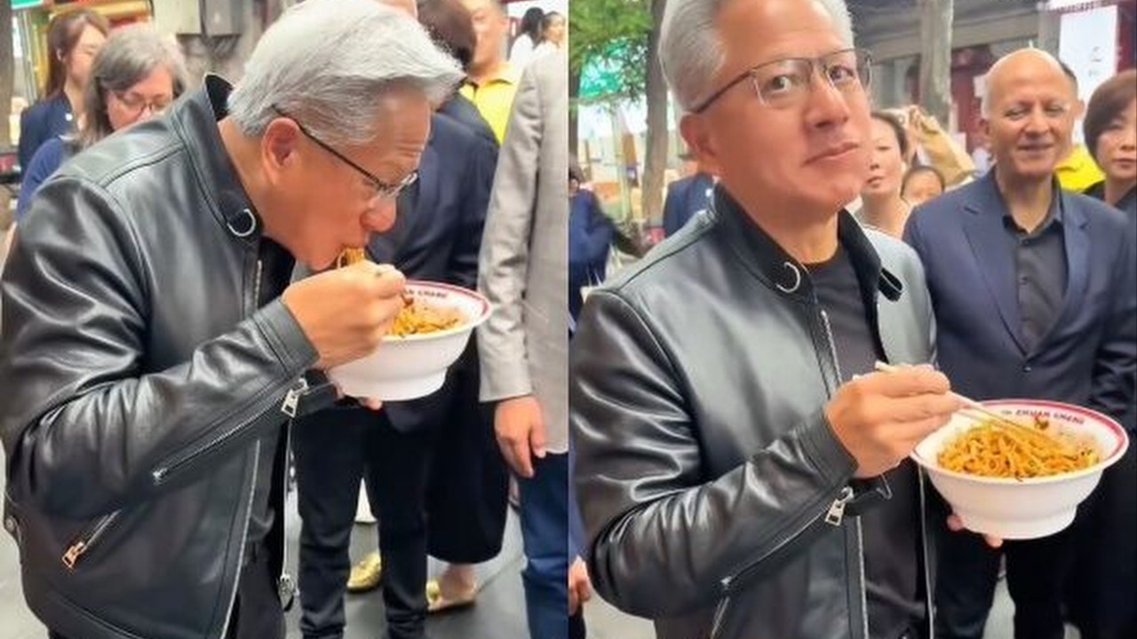 Nvidia CEO Jensen Huang's Beijing noodle stop inspires new menu item