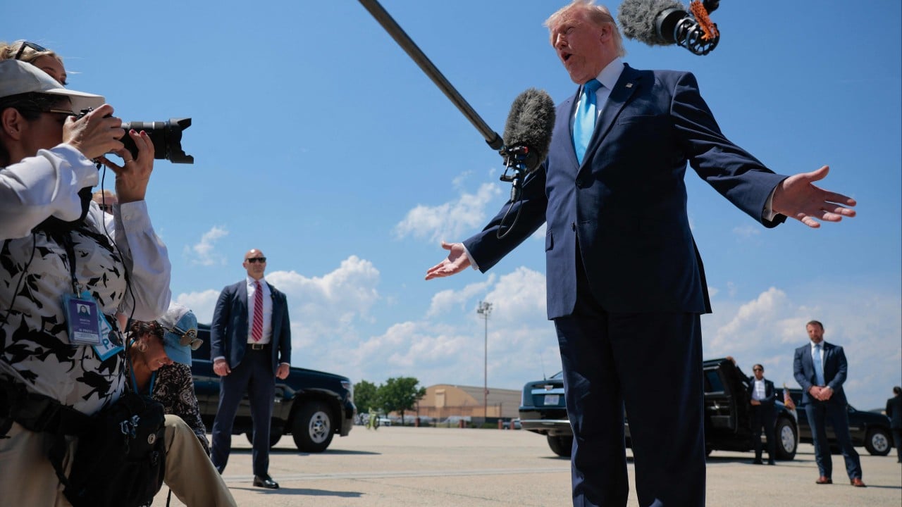 Trump says Iran talks are nearing an end but warns of more strikes