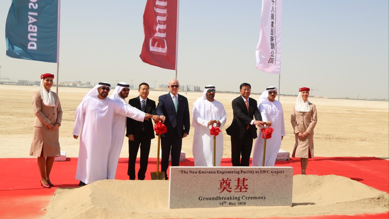 China breaks ground on US$5b aviation complex in UAE as Iran war risks linger