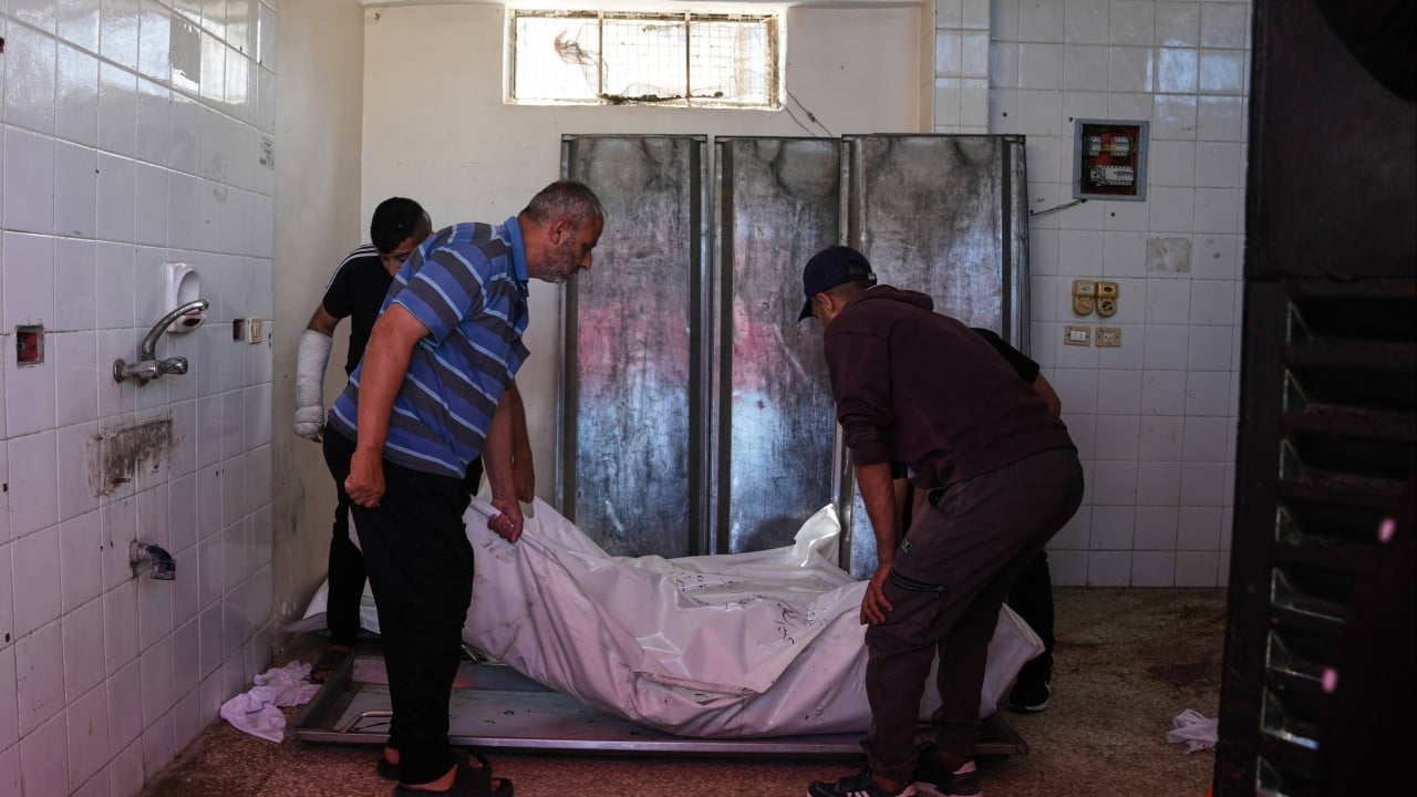 Israeli fire kills parents and their baby in Gaza refugee camp, officials say