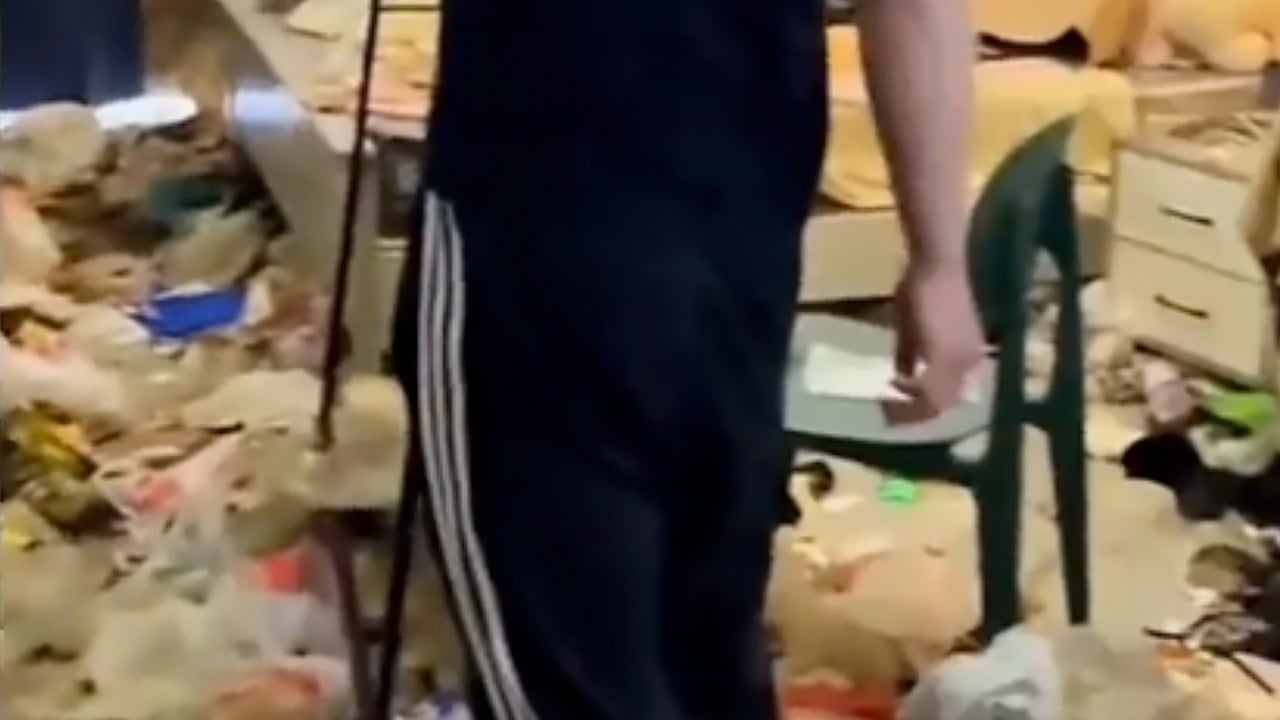 ‘Smells like hell’: Chinese woman disappears owing rent, abandons pet dog in filthy flat