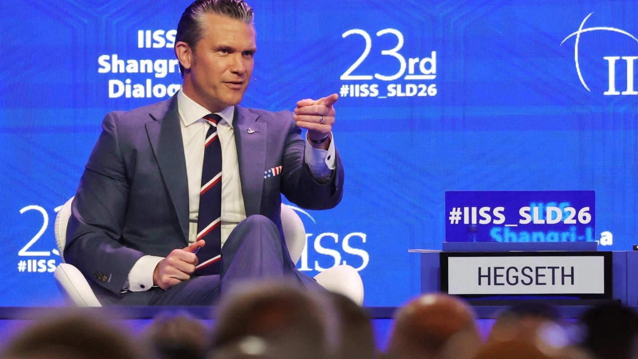 Hegseth tones down China rhetoric on return to Asia