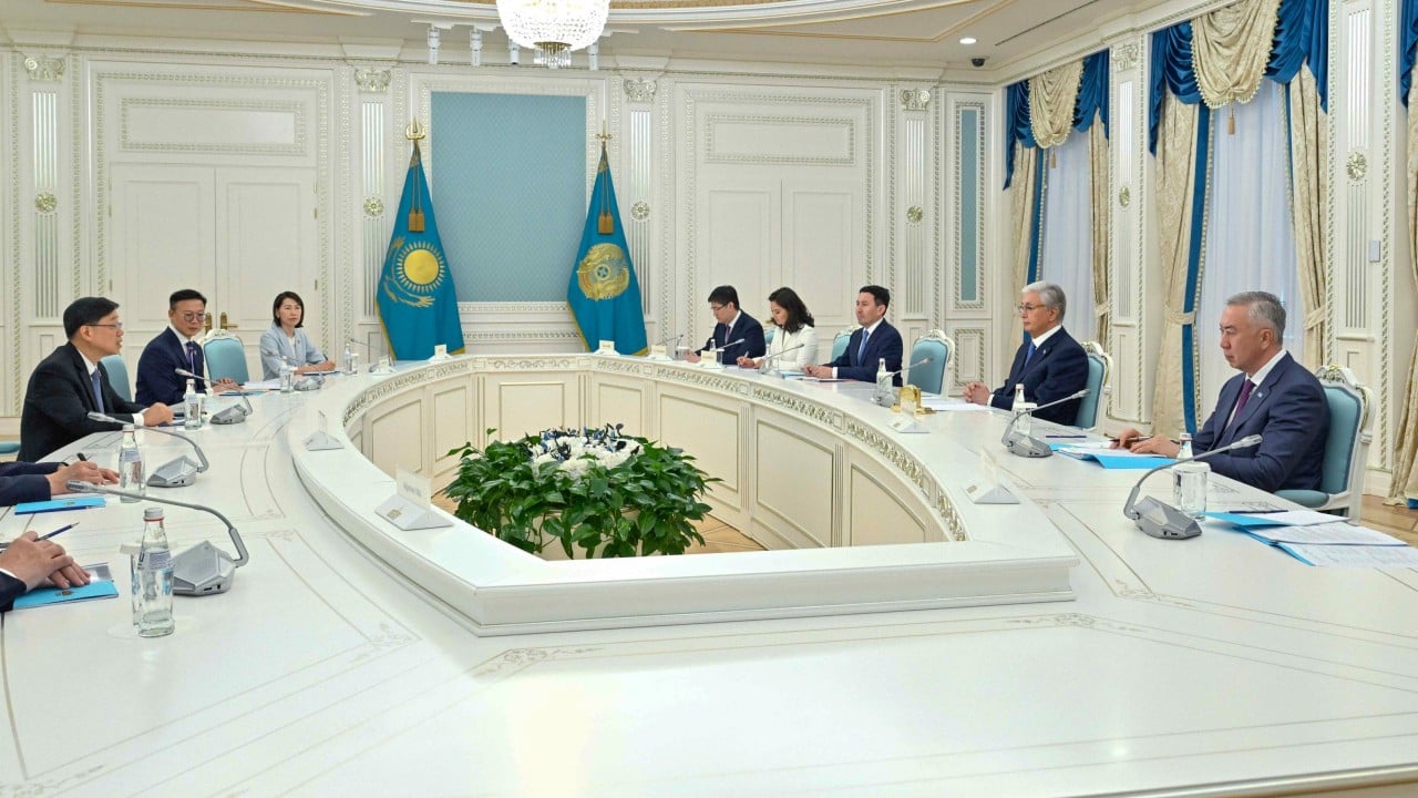 Make use of Hong Kong’s advantages, John Lee urges Kazakhstan leaders, companies
