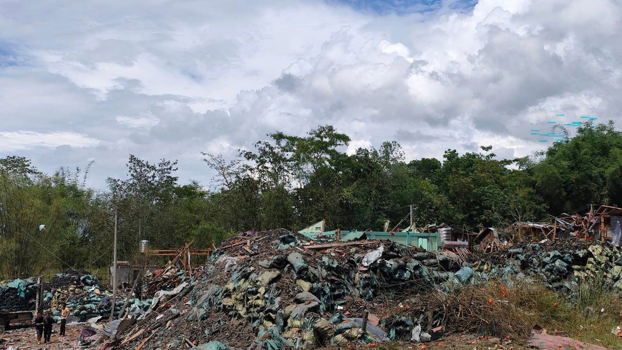 Rescuers dig for bodies after Myanmar explosives blast kills at least 38