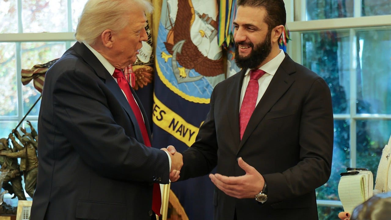 Syria’s Sharaa holds phone call with Trump, Syrian presidency says