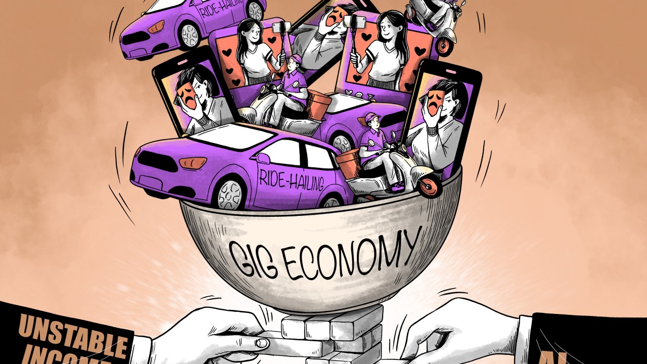 China’s gig economy is an employment reservoir – but is the well drying up?