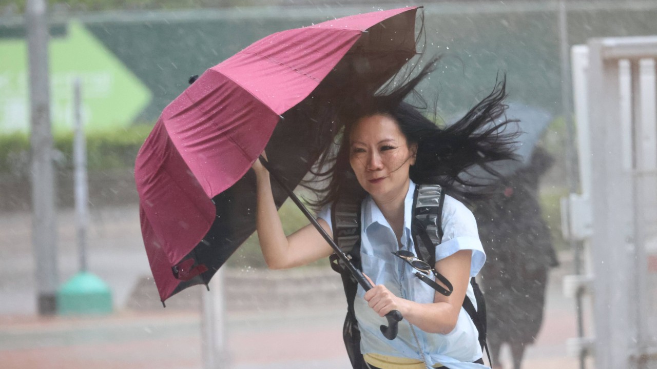 Hong Kong issues amber rainstorm warning as storms follow record heat