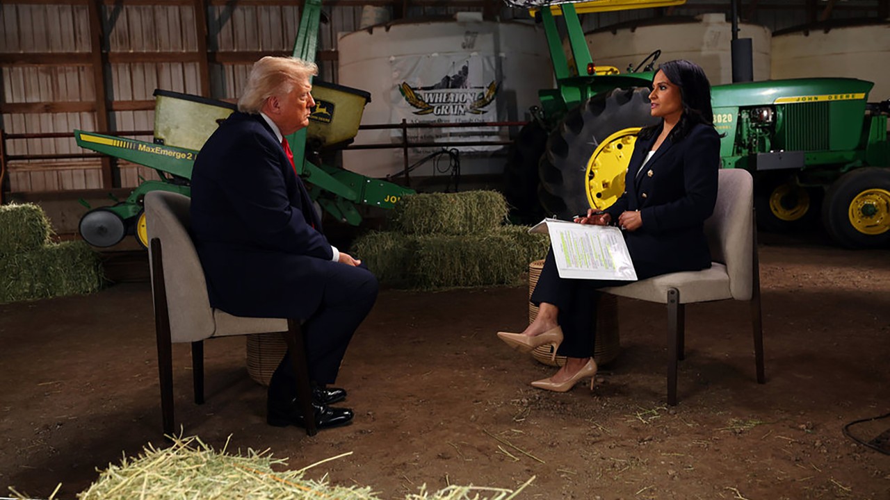 ‘Fake dirty press’: Trump storms out of tense NBC interview as reporter pushes back