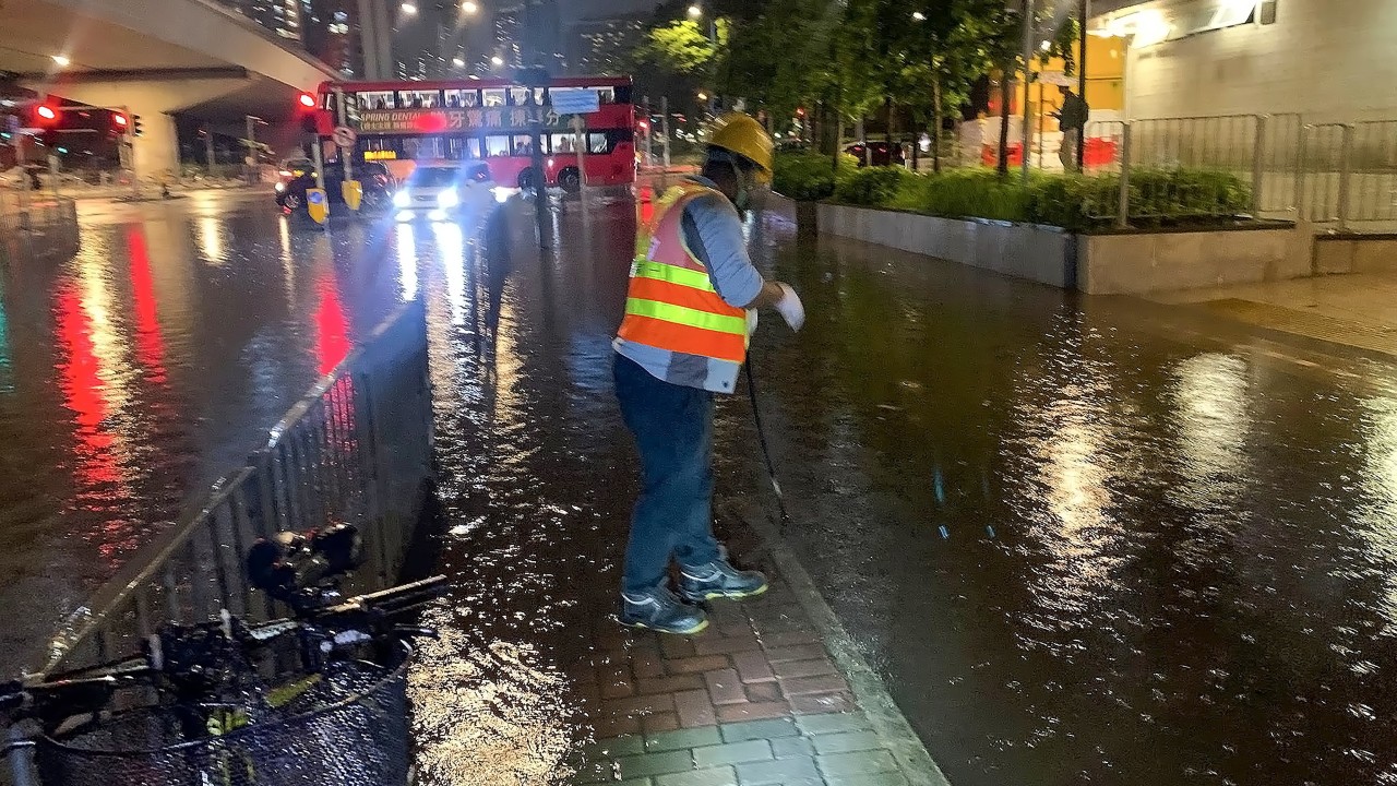 Hong Kong cancels all rainstorm warnings after issuing first black alert of 2026