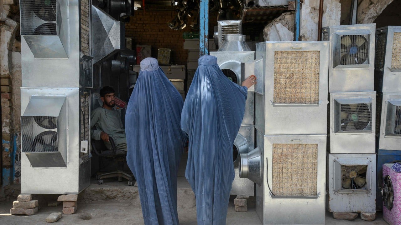 Afghan women detained by Taliban in clothing crack