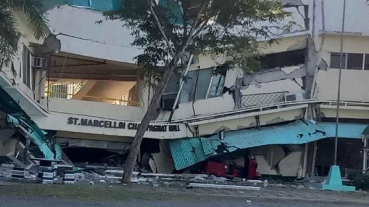 Magnitude 7.8 quake strikes Philippines, tsunami warning issued