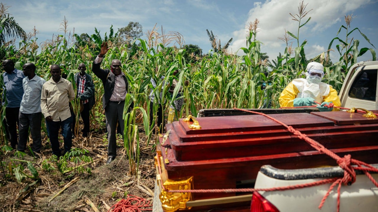 WHO chief visits Ebola-hit Uganda after virus spreads from DRC