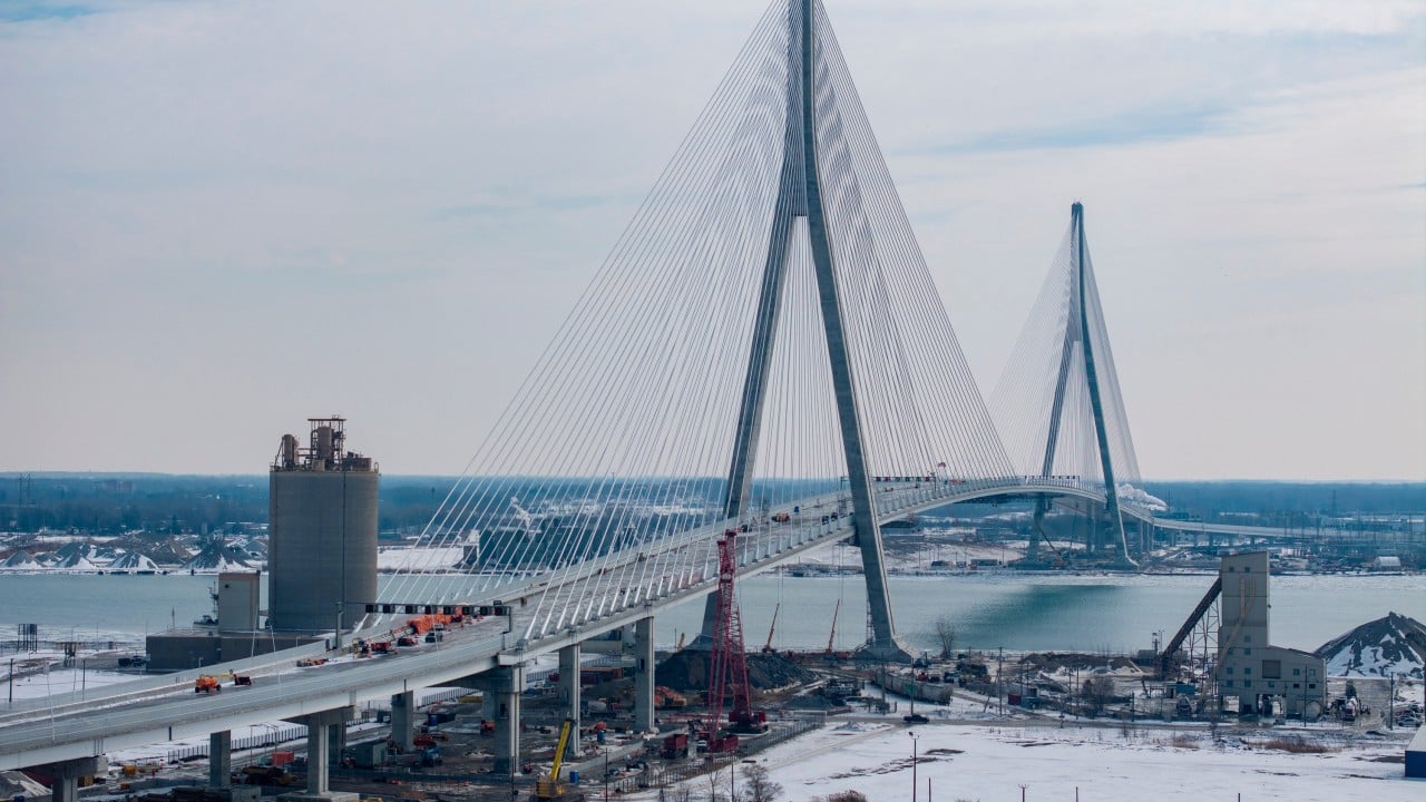 US$4.7 billion US-Canada bridge nears opening despite earlier Trump threat