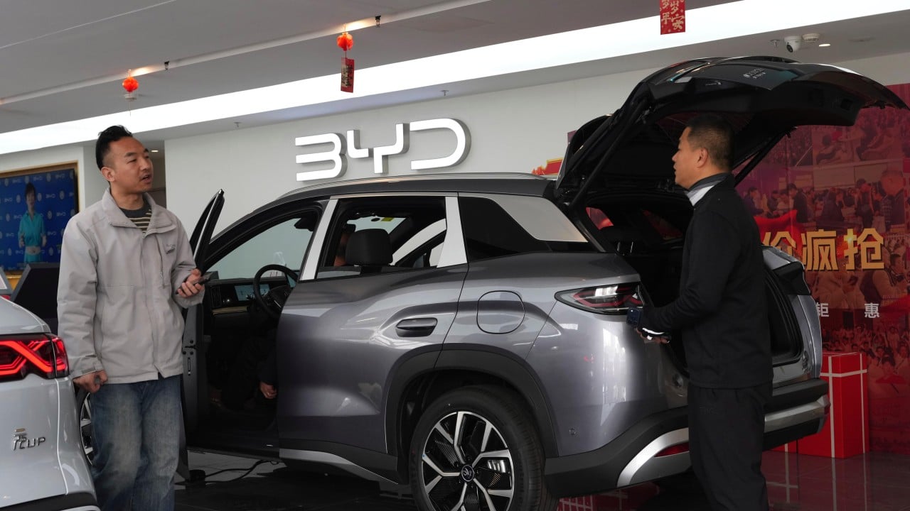 China’s BYD claims Germany’s plug-in hybrid crown, disrupting market of iconic auto giants