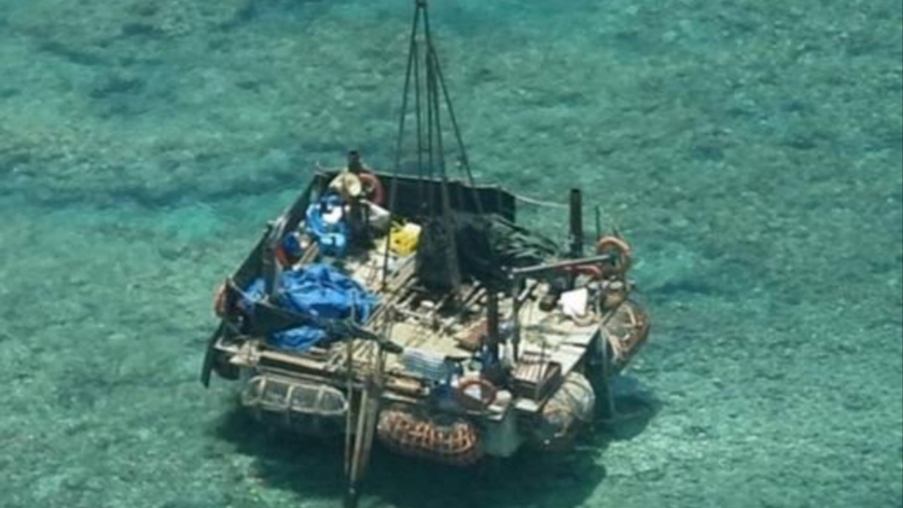 Mystery platform? China says it was carrying out r