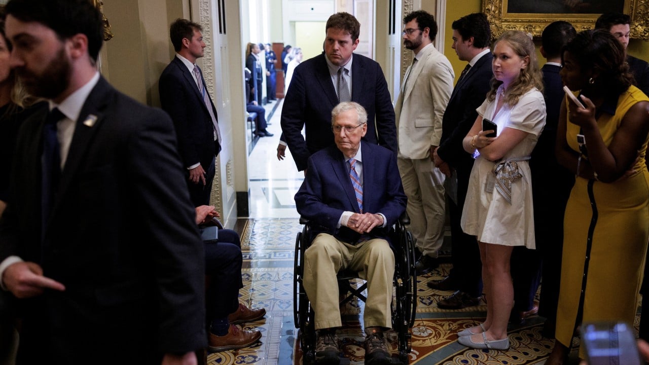 US Senator Mitch McConnell admitted to hospital for second time this year, spokesman says