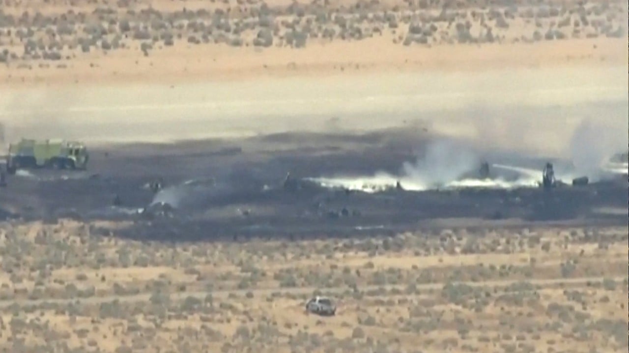 Eight Presumed Dead After B-52 Bomber Crash in Southern California