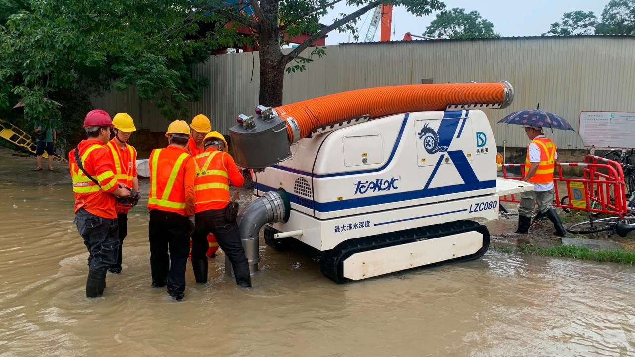 Hong Kong issues all 3 rainstorm warnings in a day as downpours cause disruptions