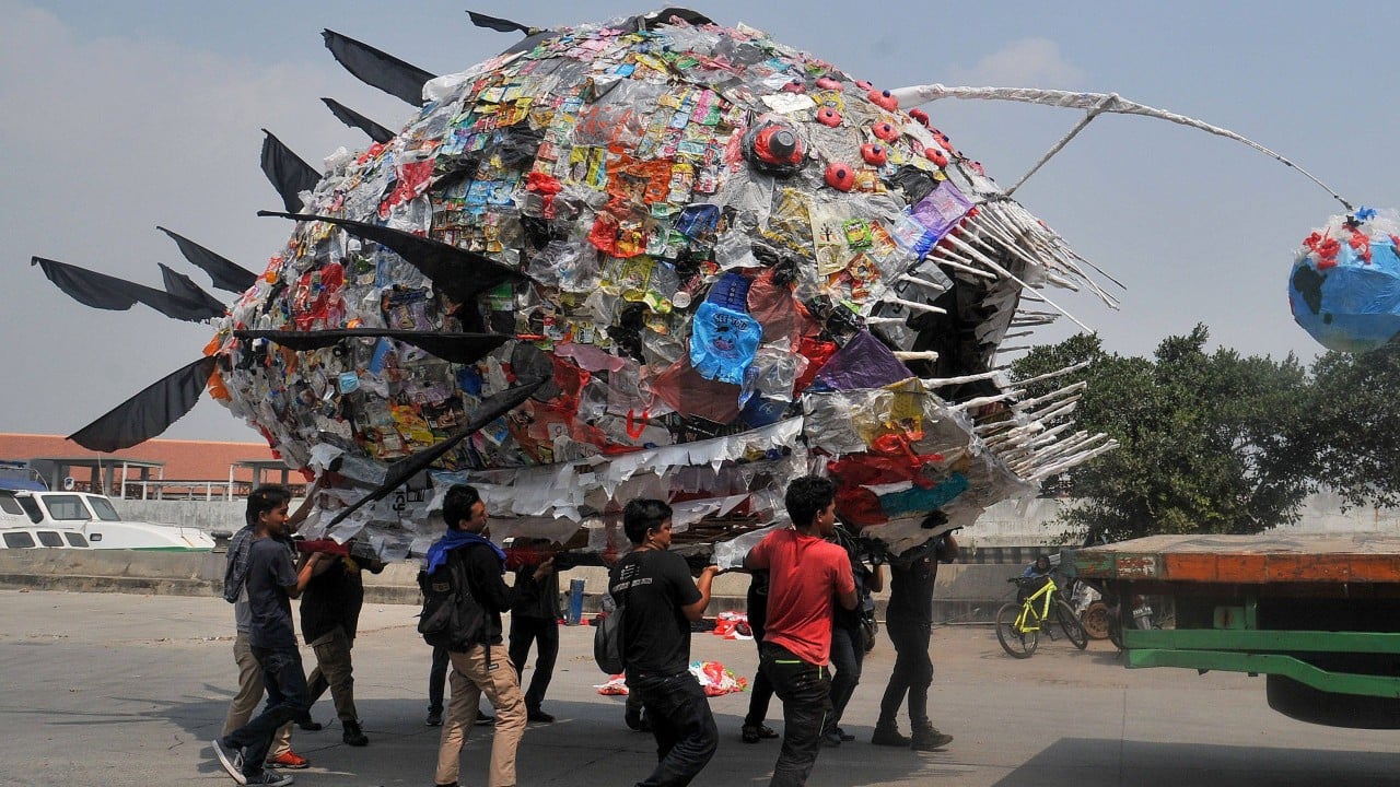 Plastic chokes Indonesian islands as policies, enforcement slip through ghost nets
