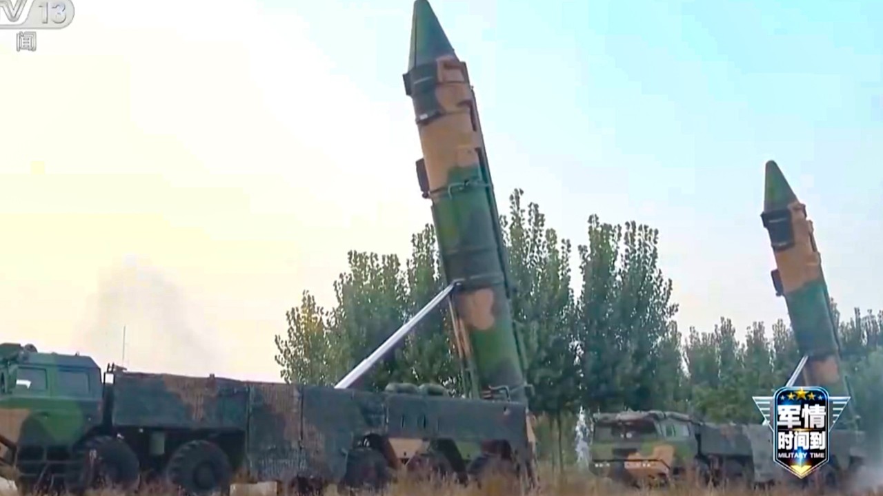What signal is China sending with footage of DF-17 hypersonic missile launches?