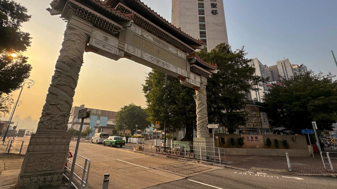 Hong Kong father, son arrested after parking ticket thrown at traffic wardens