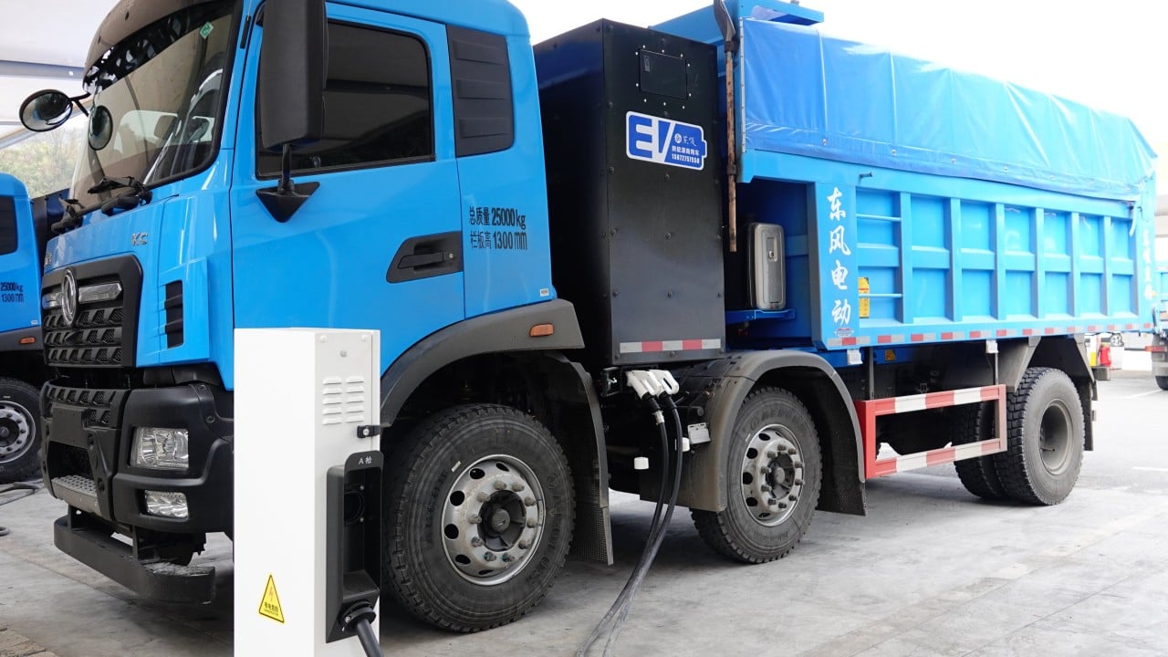 China’s big trucks go electric and abroad as subsidies help pave road to net-zero freight