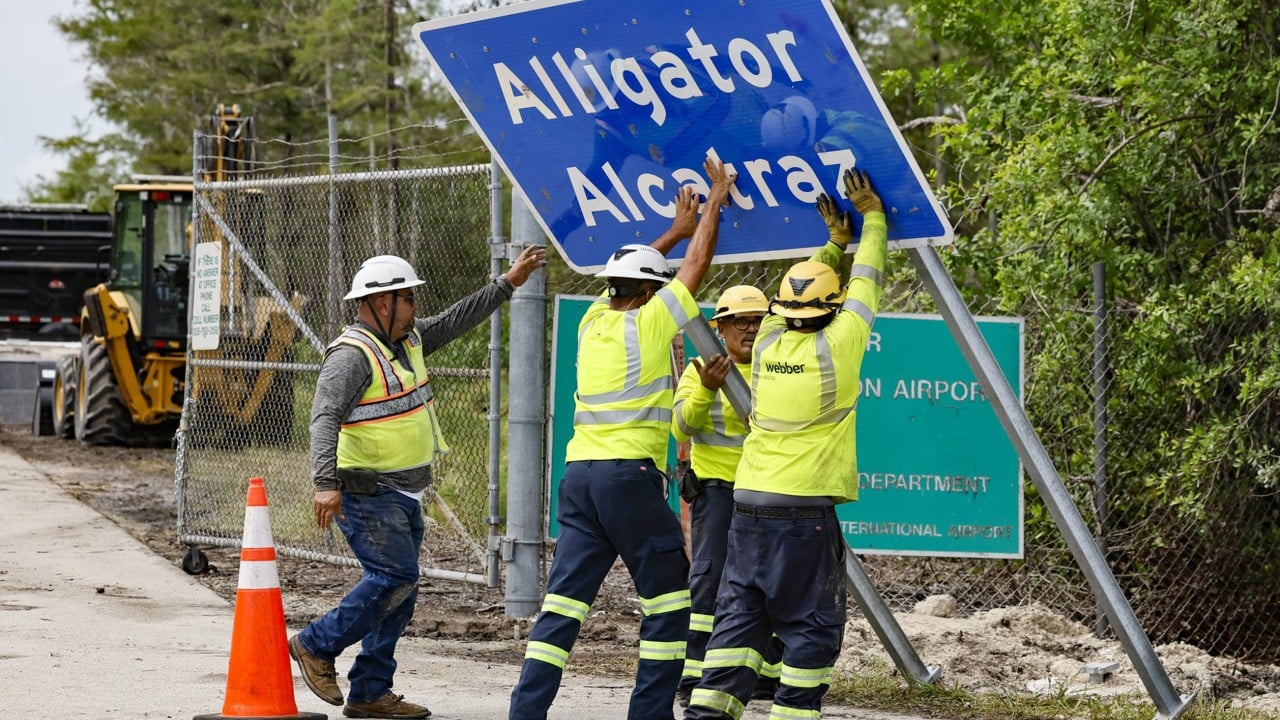 ‘Alligator Alcatraz’ migrant detention centre has closed, Florida governor DeSantis says