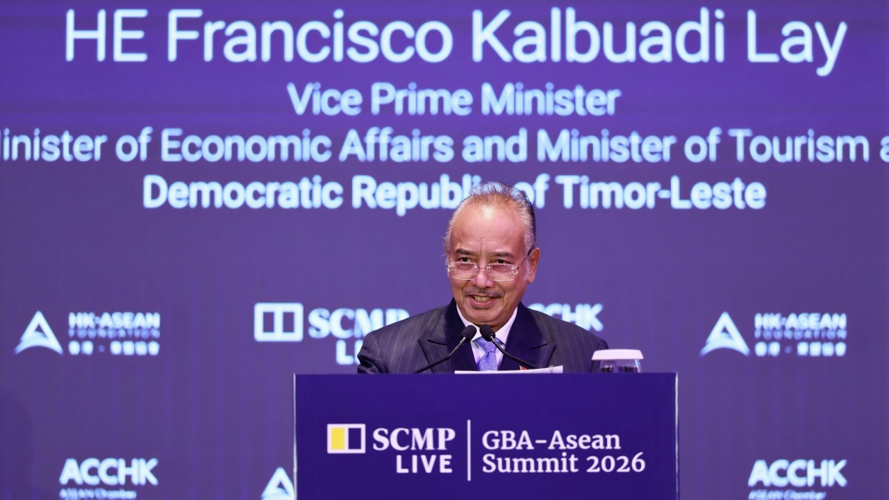 East Timor targets closer Asean-Greater Bay Area ties to spur economic growth
