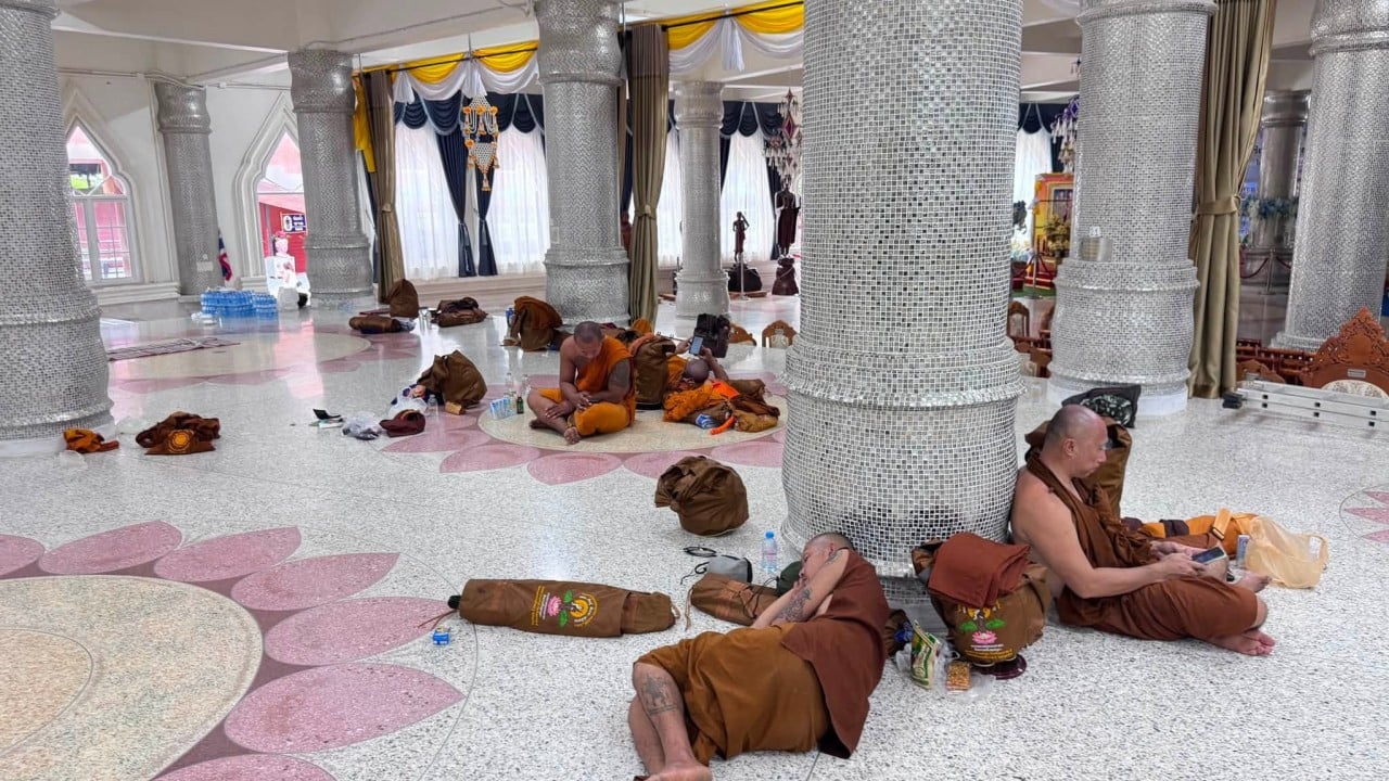 8 monks killed in Thailand after boy, 11, crashes truck into pilgrims