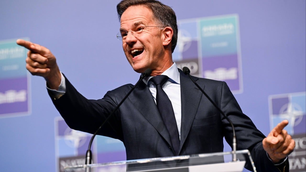 Nato can’t be ‘naive’ about China as it ramps up military might, Rutte claims