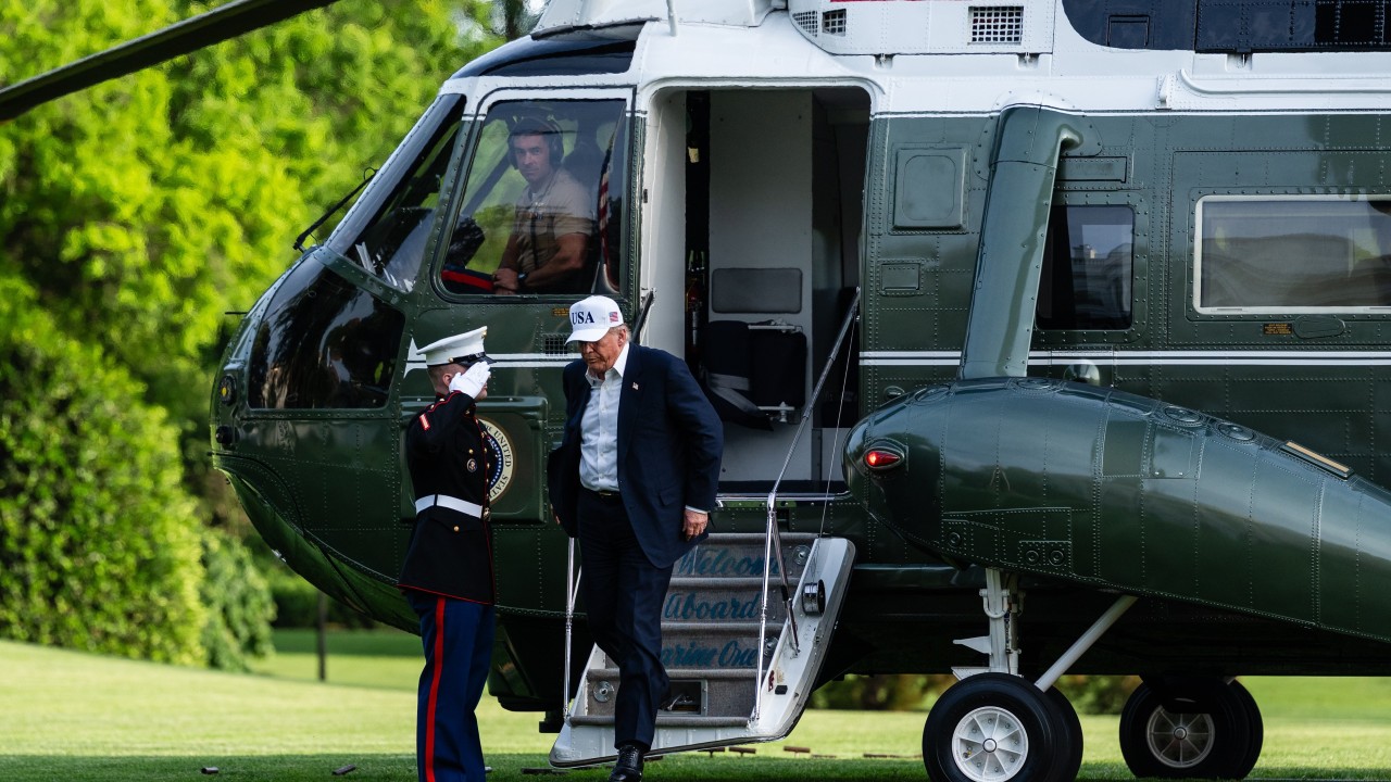 Trump White House getting new helipad for more powerful Marine One helicopter
