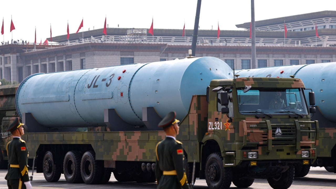 China submarine fires long-range missile ahead of Nato summit