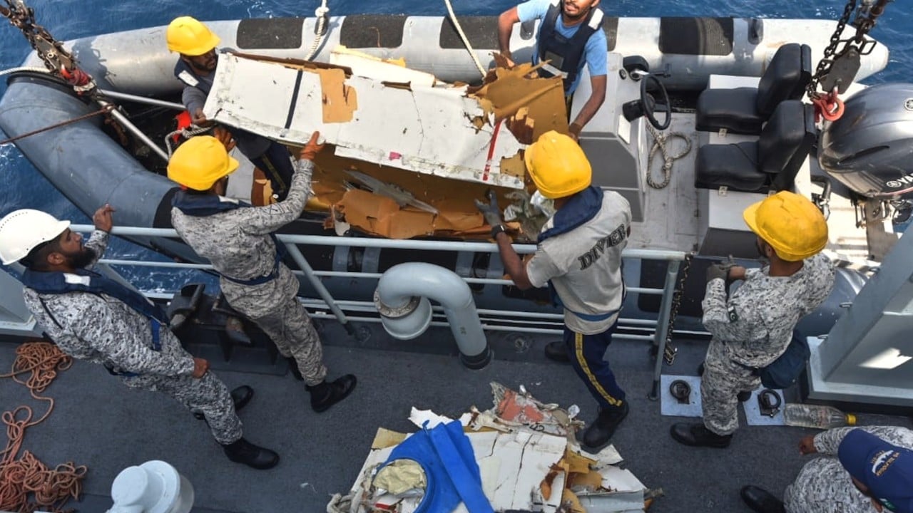 Search for crew goes on as plane wreckage found off Pakistan’s coast