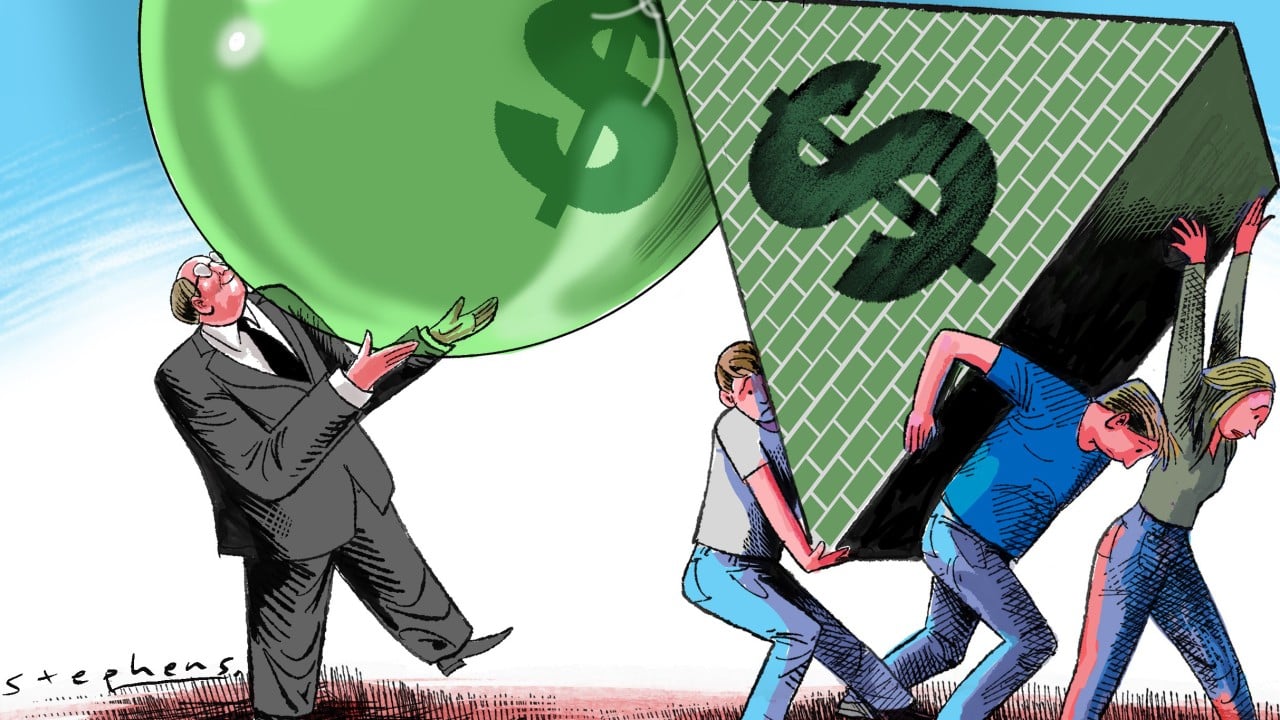 A healthy economy isn’t built on asset bubbles and debt pyramids
