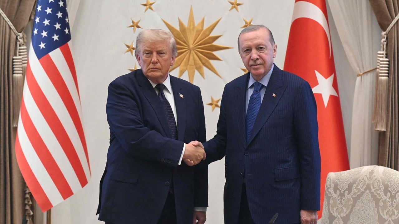 Trump still ‘disappointed’ with Nato, says US should control Greenland as summit kicks off