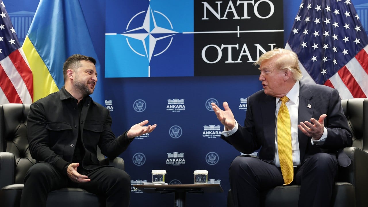 NATO announces major arms deals in Ankara as Trump joins alliance summit