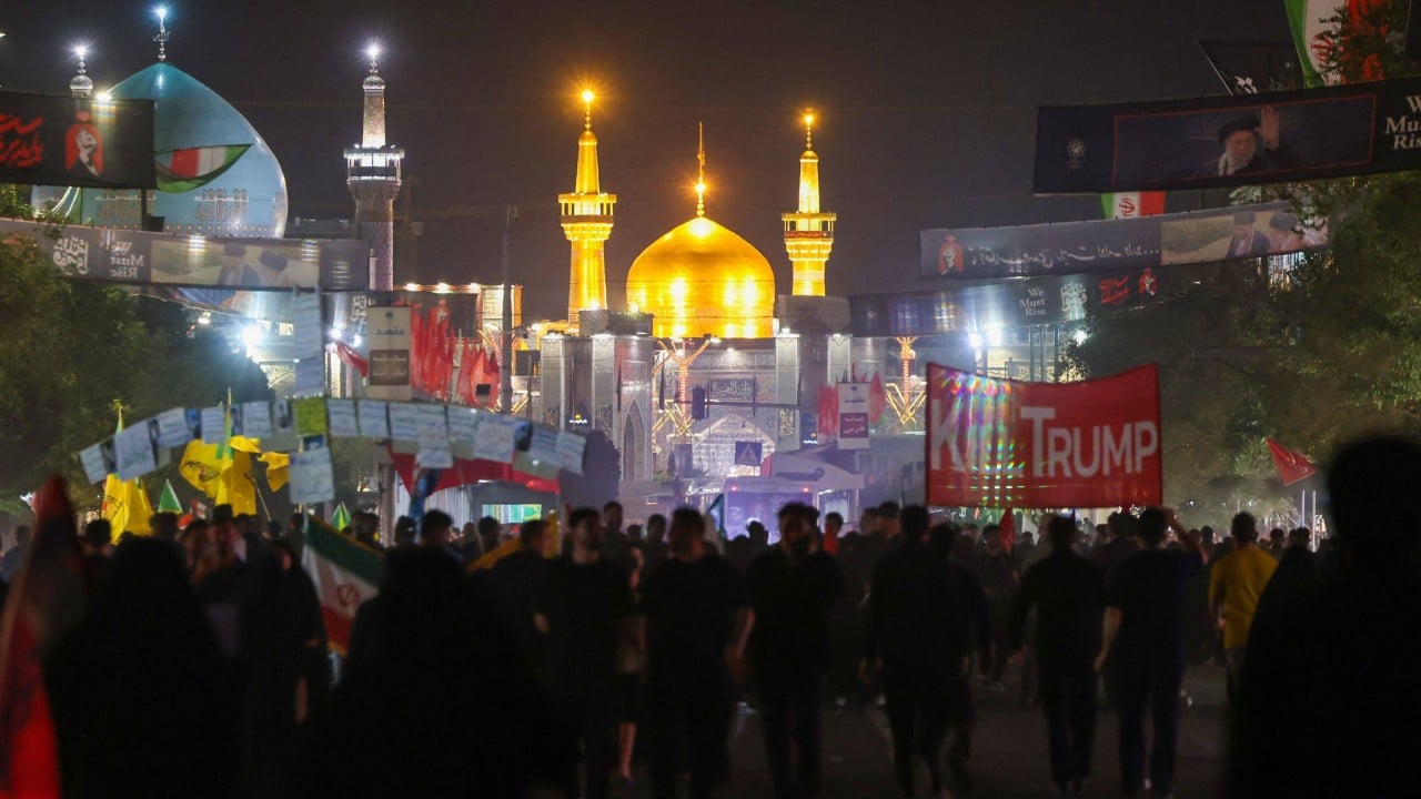 Iran mourners defiant at Khamenei burial: ‘only revenge can soothe the pain’