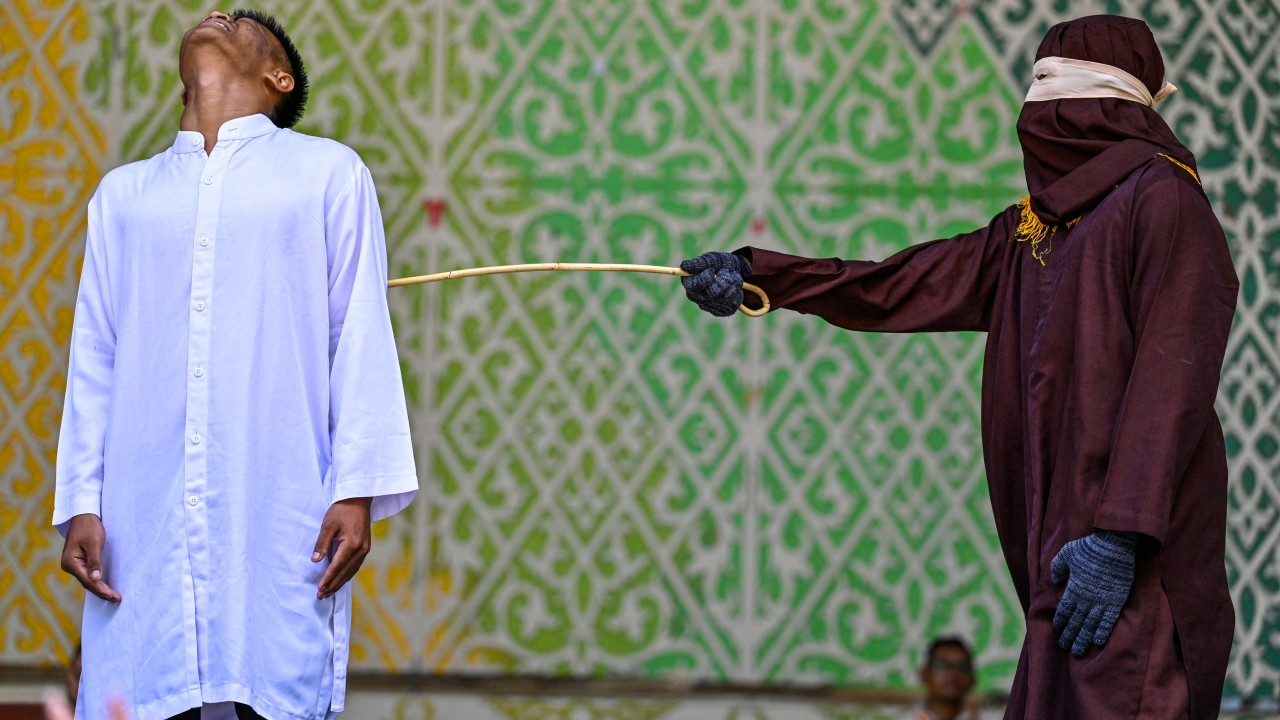 At Indonesia’s sharia frontier, 21 lashes for a TikTok kiss ‘is our right’