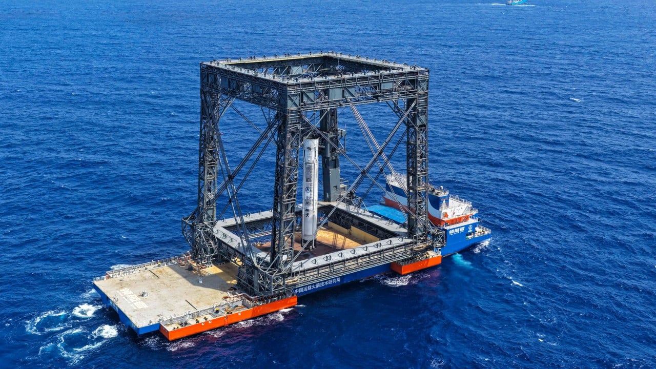 China’s historic sea-based rocket recovery puts spotlight on domestic shipbuilder