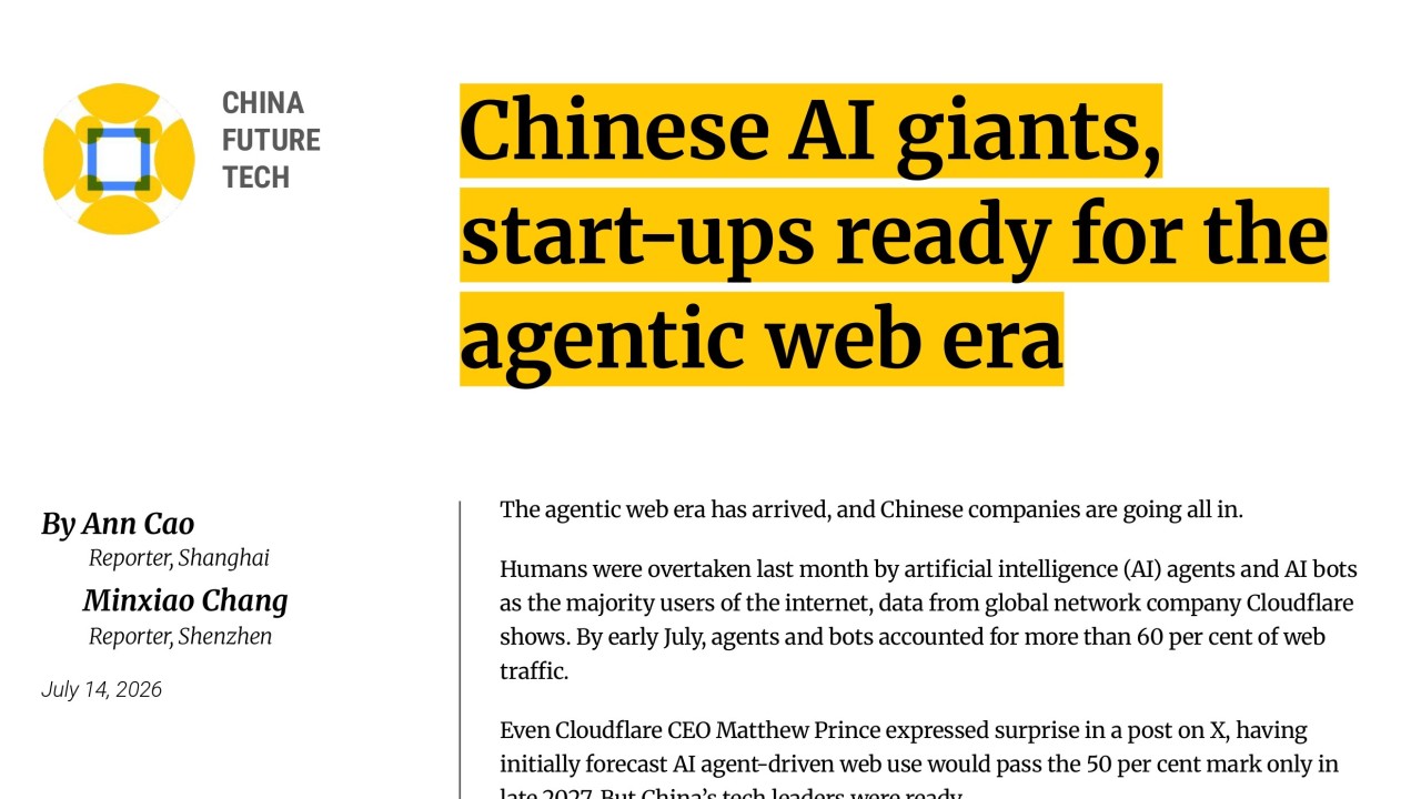 AI Agents Now Dominate Global Web Traffic