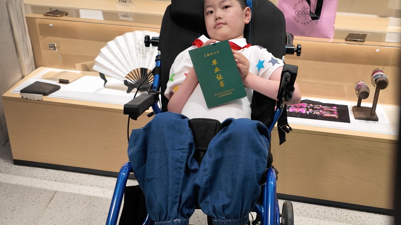 China boy, 12, inspires millions after defying muscle-wasting disease prognosis of living past 3
