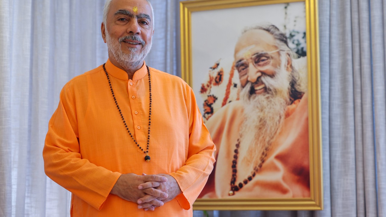 Spiritual leader Swami Swaroopananda on ‘the charm of Hong Kong’ as he visits former home