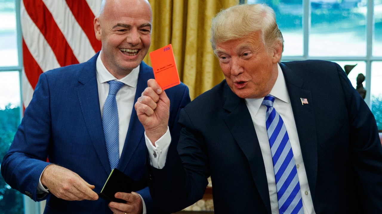 Infantino reported to IOC over Trump ties after reversal of Balogun red card at World Cup