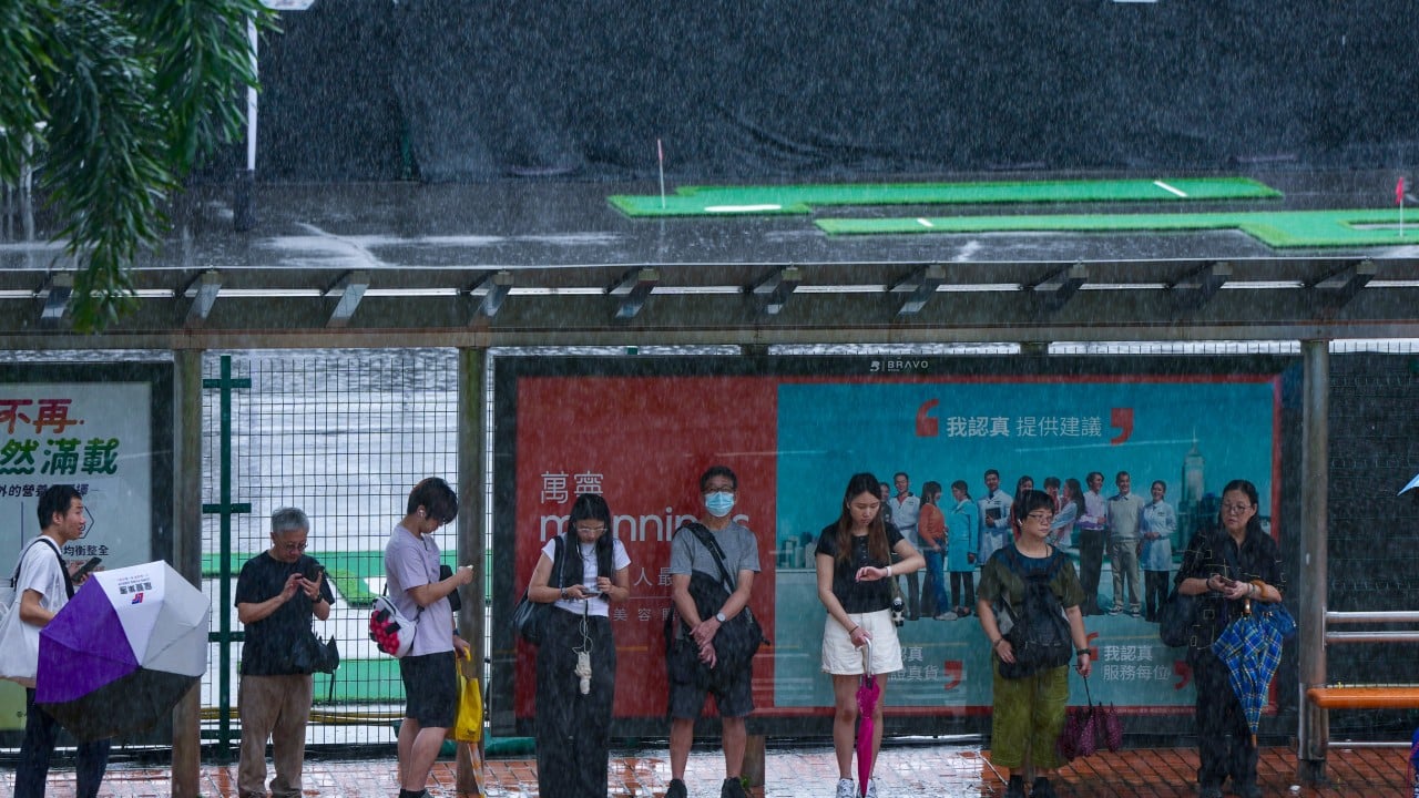 Hong Kong suspends classes as red rainstorm warning issued