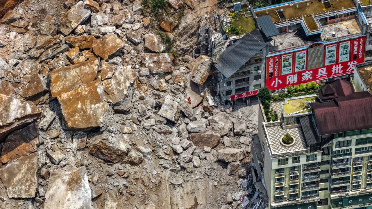 Rescuers in southwest China race extreme weather to reach residents trapped by landslide